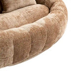 Chaise longue double en chenille, modèle Coffee Modern 59