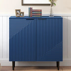 Mirod – Meuble d'appoint minimaliste moderne avec étagères réglables pour un rangement élégant et polyvalent