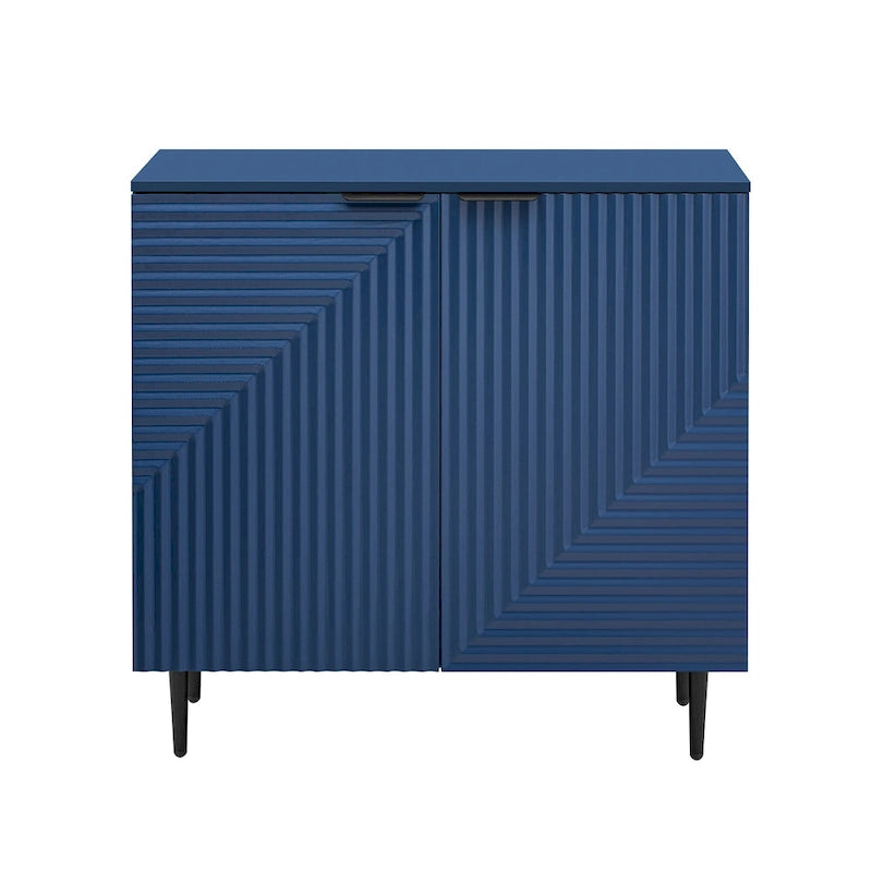 Mirod – Meuble d'appoint minimaliste moderne avec étagères réglables pour un rangement élégant et polyvalent