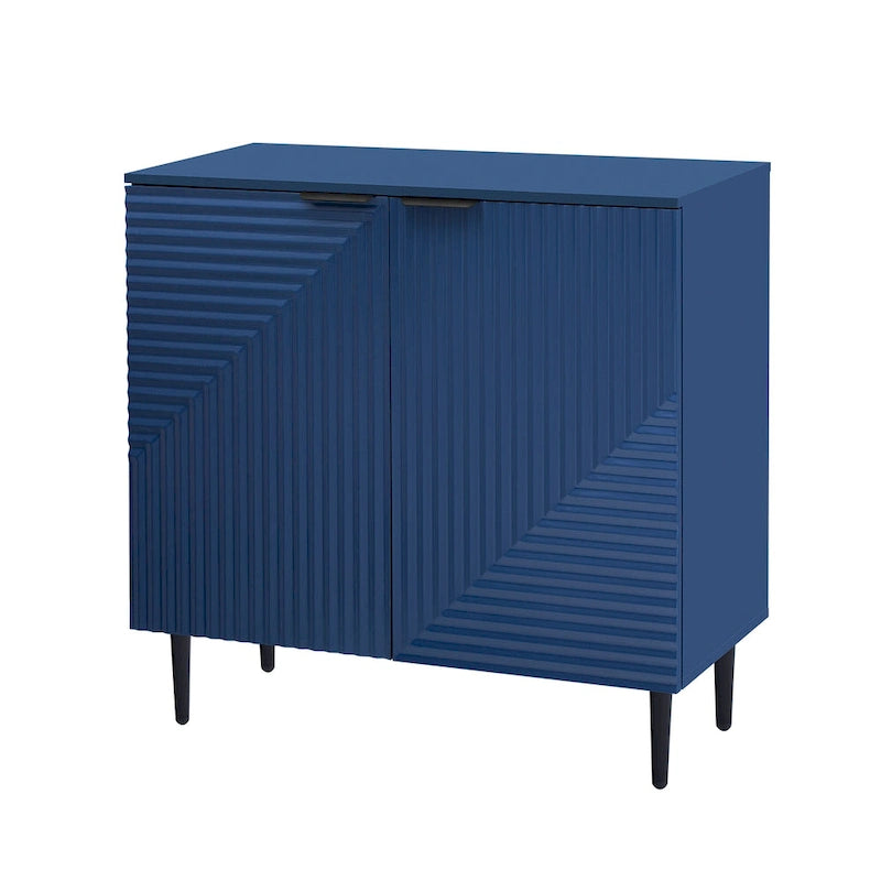 Mirod – Meuble d'appoint minimaliste moderne avec étagères réglables pour un rangement élégant et polyvalent