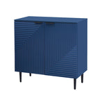 Mirod – Meuble d'appoint minimaliste moderne avec étagères réglables pour un rangement élégant et polyvalent