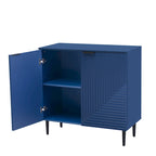 Mirod – Meuble d'appoint minimaliste moderne avec étagères réglables pour un rangement élégant et polyvalent