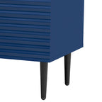 Mirod – Meuble d'appoint minimaliste moderne avec étagères réglables pour un rangement élégant et polyvalent