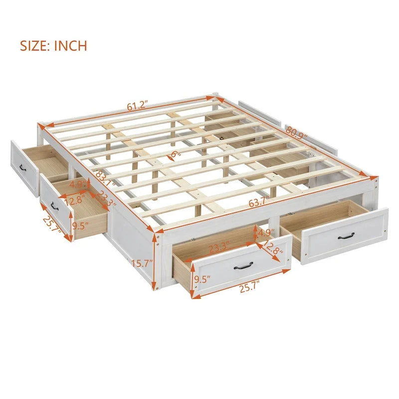 Table basse Ming de Pékin en bois recyclé, petite, 140 cm de long, finition blanchie patinée