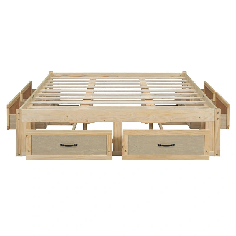 Table basse Ming de Pékin en bois recyclé, petite, 140 cm de long, finition blanchie patinée