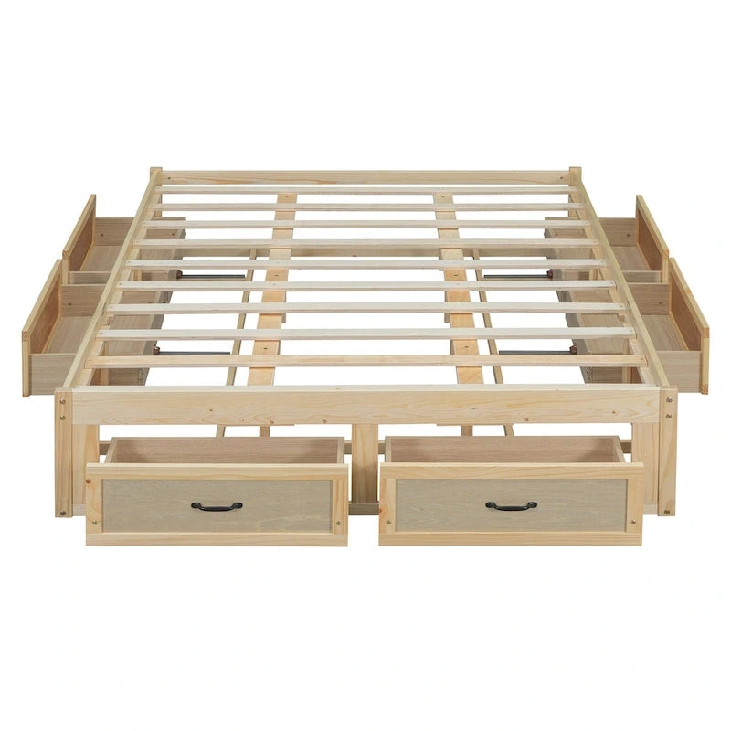 Table basse Ming de Pékin en bois recyclé, petite, 140 cm de long, finition blanchie patinée