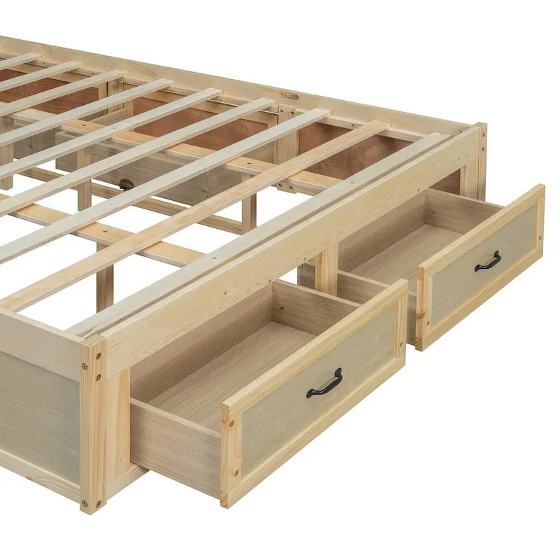 Table basse Ming de Pékin en bois recyclé, petite, 140 cm de long, finition blanchie patinée