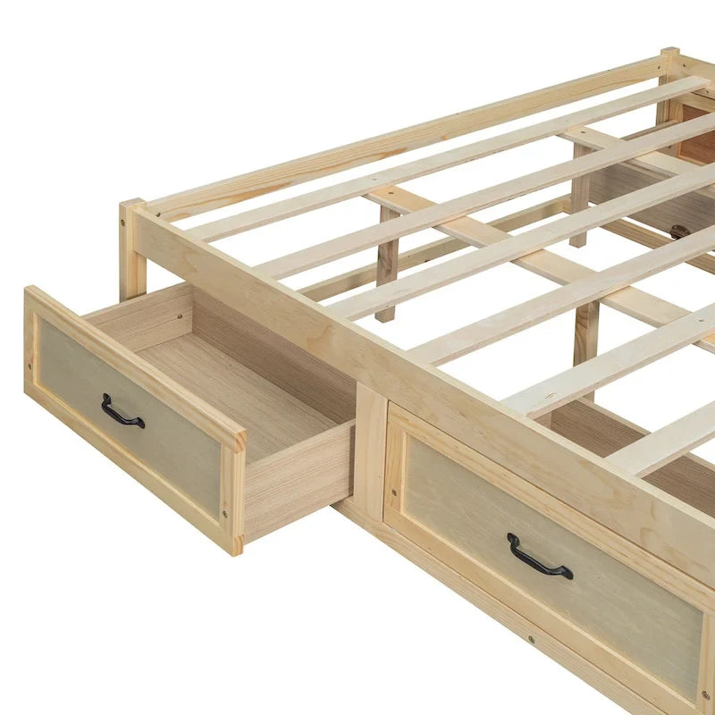 Table basse Ming de Pékin en bois recyclé, petite, 140 cm de long, finition blanchie patinée