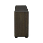 Console avec tiroirs et étagères pour salon, entrée