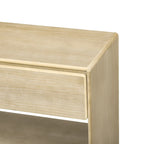 Console avec tiroirs et étagères pour salon, entrée