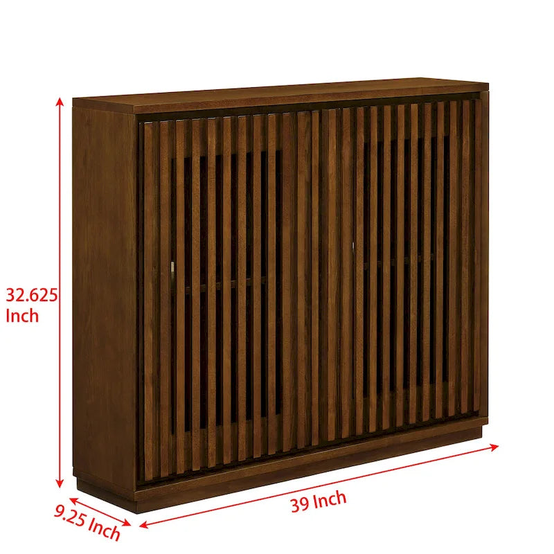 Table d'appoint Isanti marron clair/blanc - 23,13 larg. x 23,13 prof. x 22,63 haut.