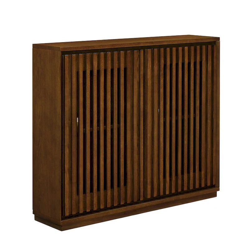 Table d'appoint Isanti marron clair/blanc - 23,13 larg. x 23,13 prof. x 22,63 haut.