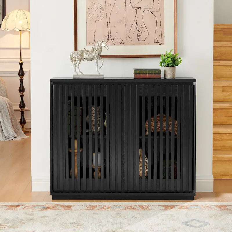 Table d'appoint Isanti marron clair/blanc - 23,13 larg. x 23,13 prof. x 22,63 haut.