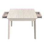 Table à manger carrée en bois