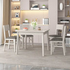 Table à manger carrée en bois