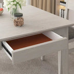 Table à manger carrée en bois