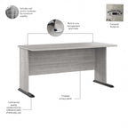 Bureau informatique Studio A 60W avec tiroirs