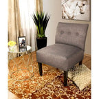 Fauteuil d'appoint Ikat tufté Samantha