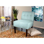 Fauteuil d'appoint Ikat tufté Samantha