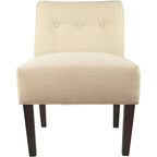 Fauteuil d'appoint Ikat tufté Samantha