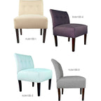 Fauteuil d'appoint Ikat tufté Samantha