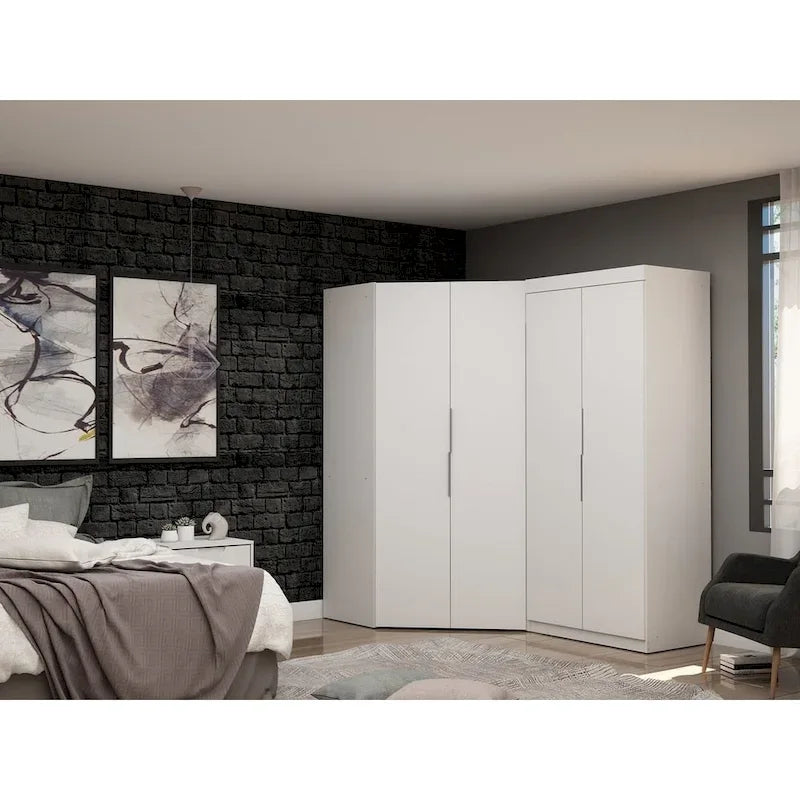 Penderie de coin moderne Mulberry 3.0 (2 éléments)