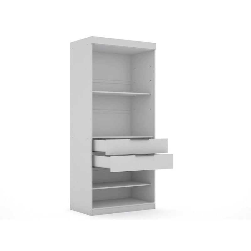 Penderie de coin moderne Mulberry 3.0 (2 éléments)