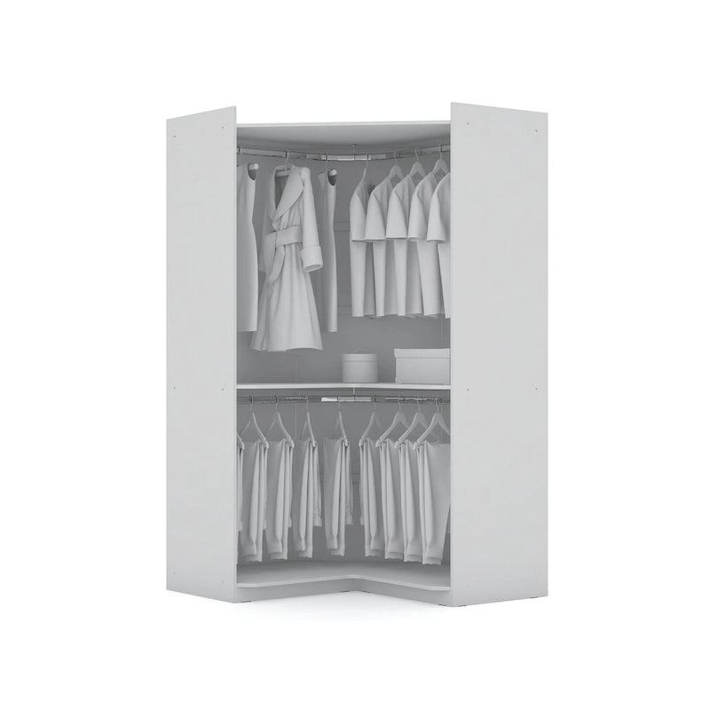 Penderie de coin moderne Mulberry 3.0 (2 éléments)