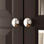 Armoires penderies blanches laquées de 180 cm de haut avec portes miroir
