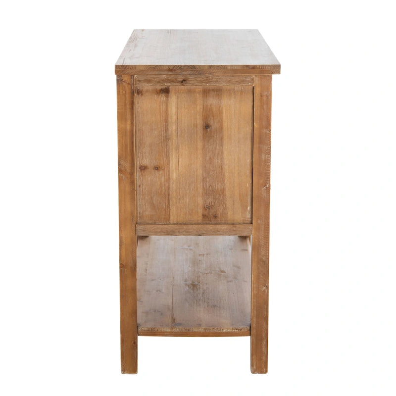 Commode Neppie en chêne naturel à 9 tiroirs