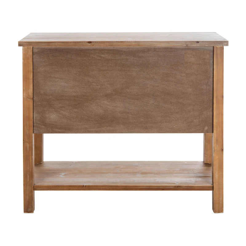 Commode Neppie en chêne naturel à 9 tiroirs