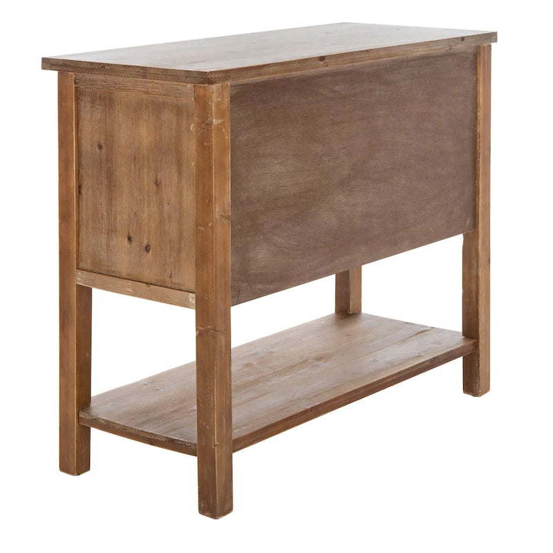 Commode Neppie en chêne naturel à 9 tiroirs