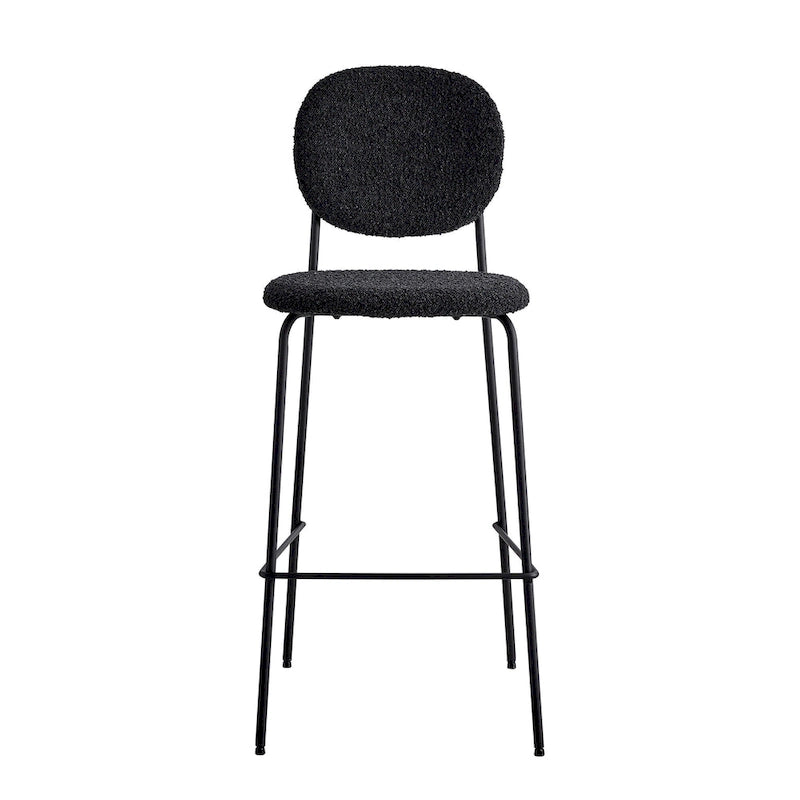Tabourets de bar Carley Boucle (2 pièces)