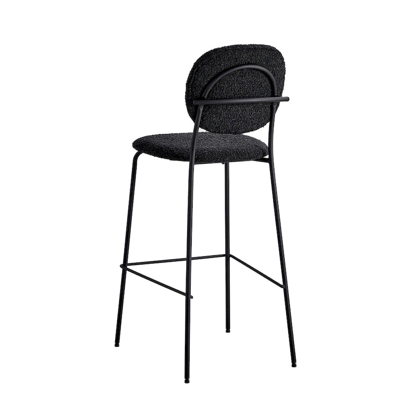 Tabourets de bar Carley Boucle (2 pièces)