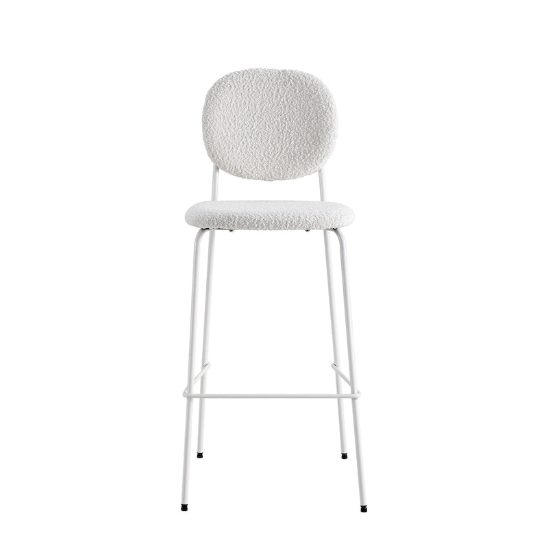 Tabourets de bar Carley Boucle (2 pièces)