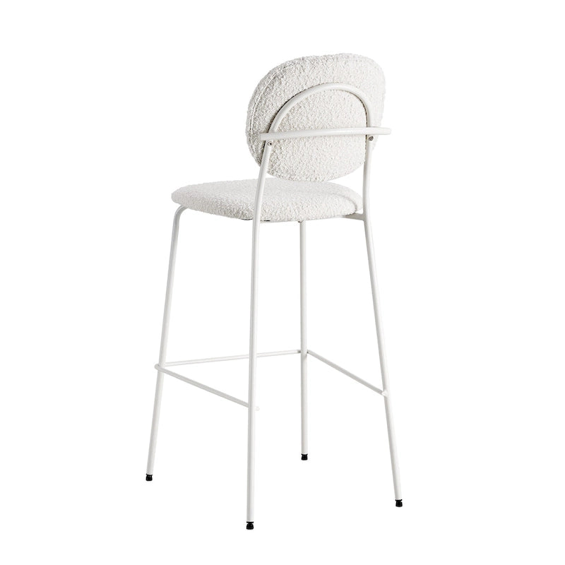 Tabourets de bar Carley Boucle (2 pièces)