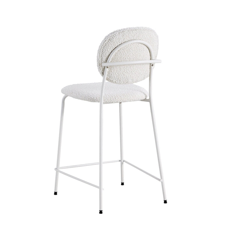 Tabourets de bar Carley Boucle (2 pièces)