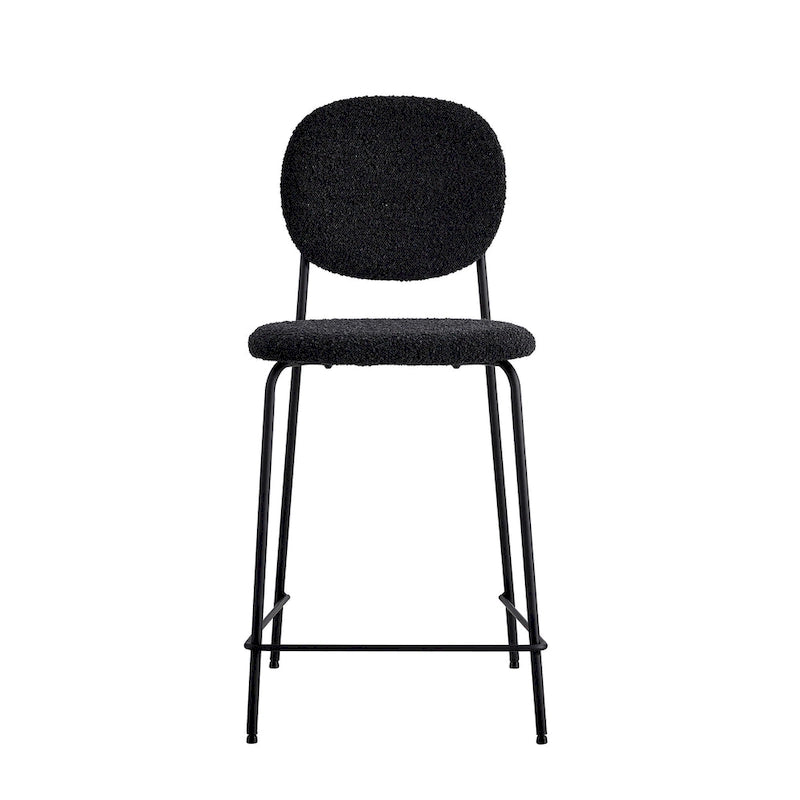Tabourets de bar Carley Boucle (2 pièces)