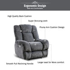 Fauteuil inclinable électrique standard en chenille