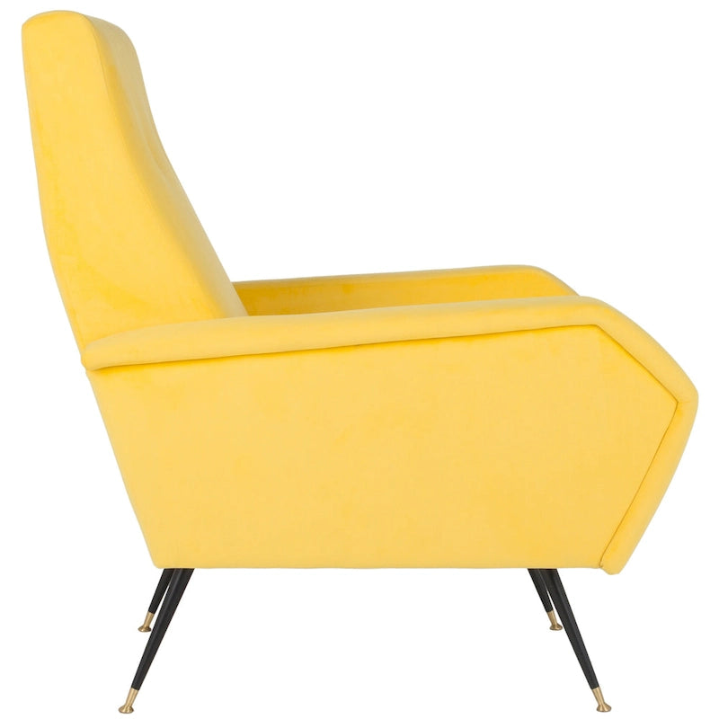 Fauteuil club rétro moderne du milieu du siècle Senja – 27,5 x 34,8 x 37 po – 28 larg. x 35 prof. x 37 haut.