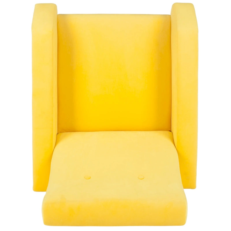 Fauteuil club rétro moderne du milieu du siècle Senja – 27,5 x 34,8 x 37 po – 28 larg. x 35 prof. x 37 haut.