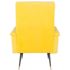 Fauteuil club rétro moderne du milieu du siècle Senja – 27,5 x 34,8 x 37 po – 28 larg. x 35 prof. x 37 haut.