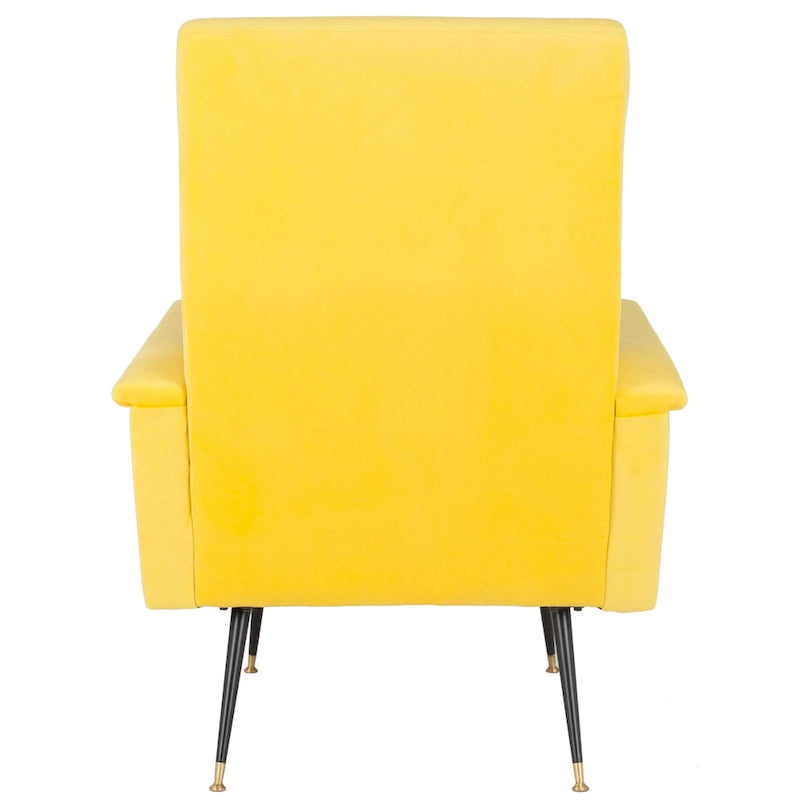 Fauteuil club rétro moderne du milieu du siècle Senja – 27,5 x 34,8 x 37 po – 28 larg. x 35 prof. x 37 haut.