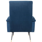 Fauteuil club rétro moderne du milieu du siècle Senja – 27,5 x 34,8 x 37 po – 28 larg. x 35 prof. x 37 haut.