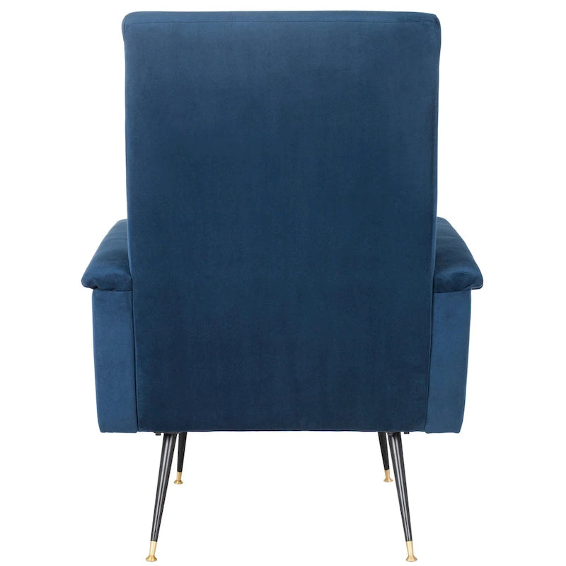 Fauteuil club rétro moderne du milieu du siècle Senja – 27,5 x 34,8 x 37 po – 28 larg. x 35 prof. x 37 haut.