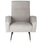 Fauteuil club rétro moderne du milieu du siècle Senja – 27,5 x 34,8 x 37 po – 28 larg. x 35 prof. x 37 haut.