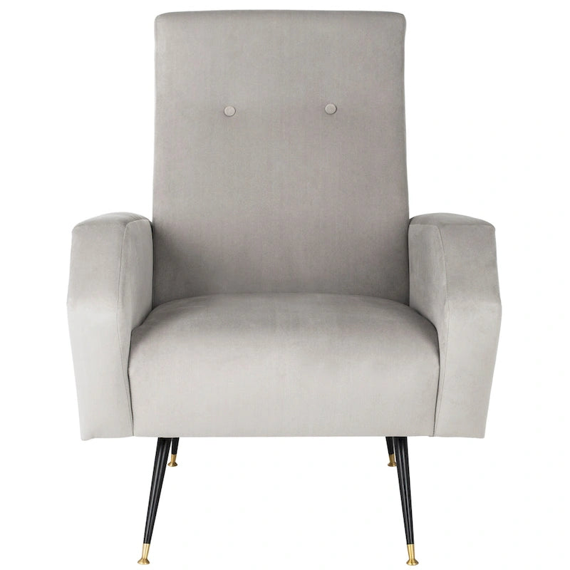 Fauteuil club rétro moderne du milieu du siècle Senja – 27,5 x 34,8 x 37 po – 28 larg. x 35 prof. x 37 haut.