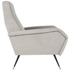 Fauteuil club rétro moderne du milieu du siècle Senja – 27,5 x 34,8 x 37 po – 28 larg. x 35 prof. x 37 haut.