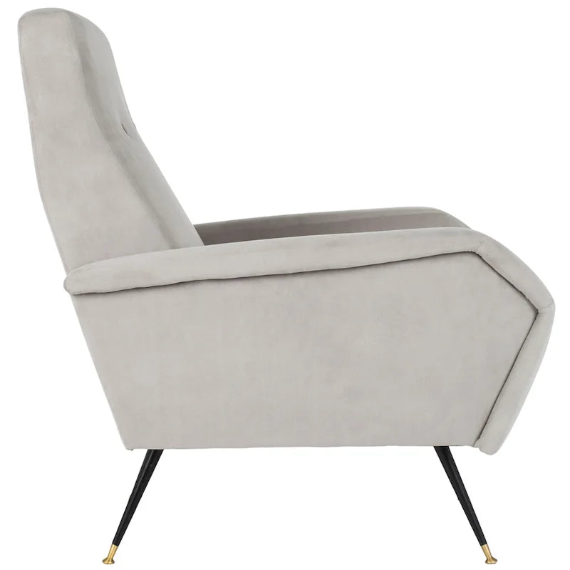 Fauteuil club rétro moderne du milieu du siècle Senja – 27,5 x 34,8 x 37 po – 28 larg. x 35 prof. x 37 haut.