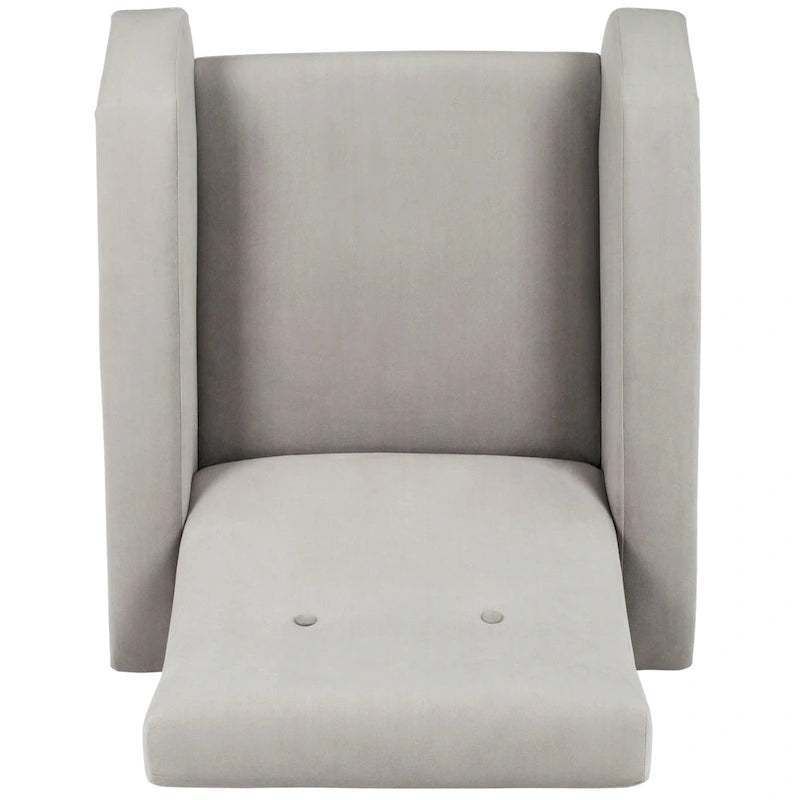 Fauteuil club rétro moderne du milieu du siècle Senja – 27,5 x 34,8 x 37 po – 28 larg. x 35 prof. x 37 haut.
